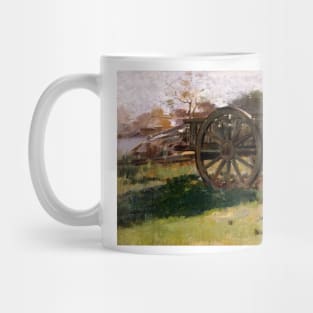 Cart, Nantucket by Theodore Robinson Mug